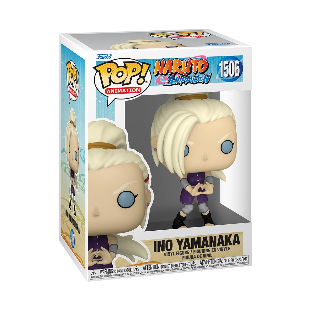 Funko Pop! Animation: Naruto - Ino Yamanaka - Collectable Vinyl Figure - Gift Idea - Official Merchandise - For Kids & Adults - Anime Fans - Model Figure For Collectors And Display
