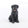 Labrador Retriever Miniature Dog Figurine - Black