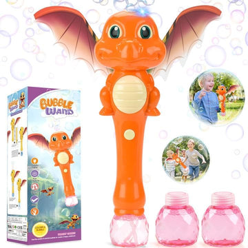Chridark Dinosaur Bubble Wand Toys For Kids Age 3 4 5 6 7 8 Year Old: Bubbles Machine For Kids, Toddler Outdoor Toys, Gifts For