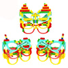 Woby Party Favor For Kids Gift Building Block Glasses Diy Stacking Block Bricks Party Glasses Toys Party Supplies Decorations For Birthday Christmas Carnival 9 Pcs