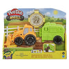 Play-Doh Wheels Tractor Farm Truck Toy For Kids 3 Years And Up With Horse Trailer Mold And 3 Cans Of Non-Toxic Modeling Compound
