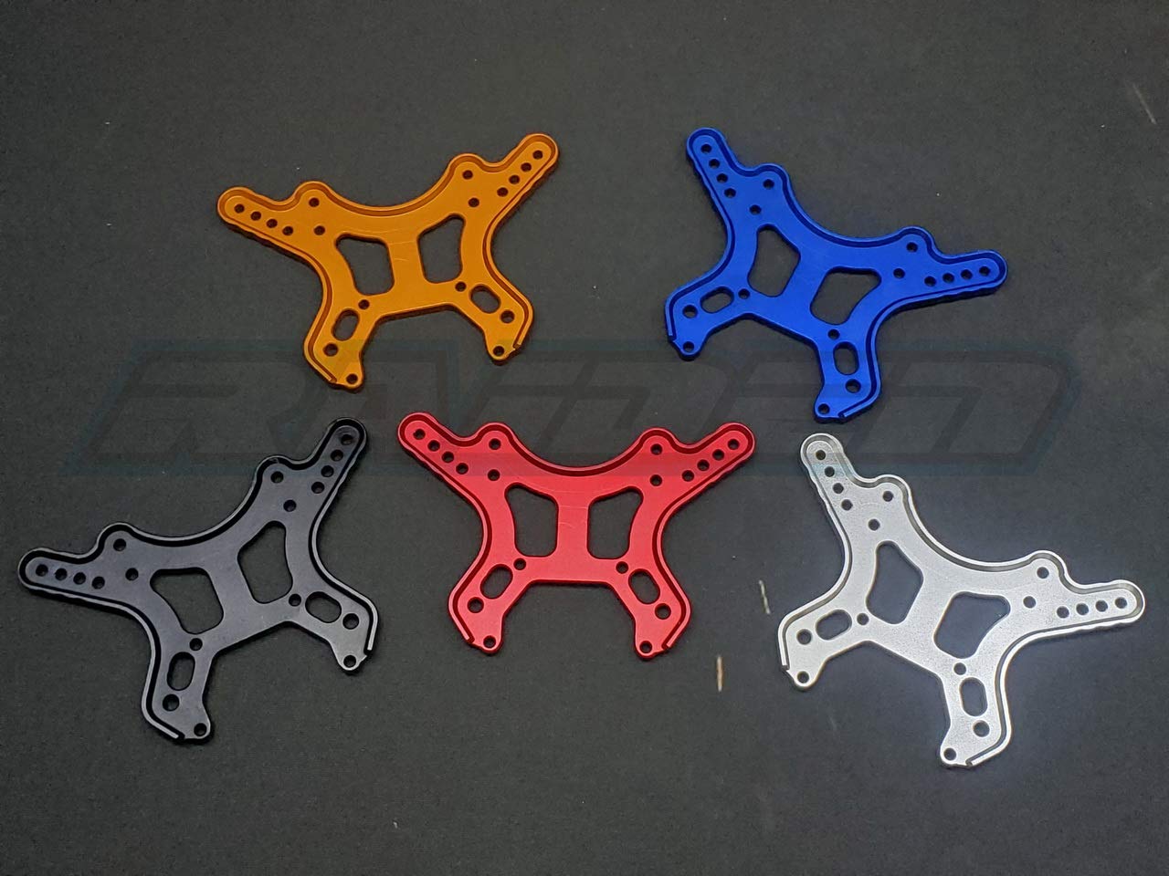 Aluminum Alloy Front Shock Tower for Arrma Kraton Outcast Talion - Blue