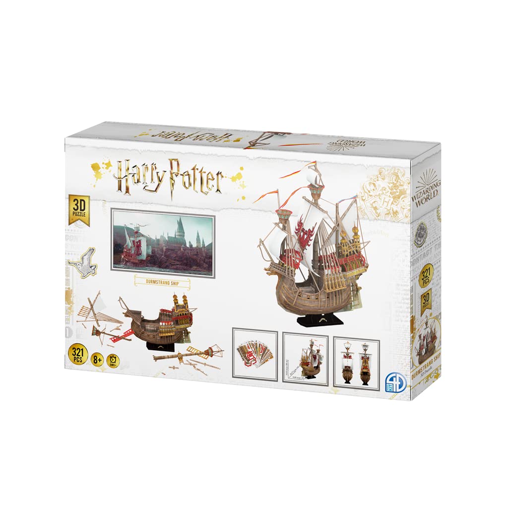 4D Cityscape Time Puzzle 4D Cityscape Harry Potter 3D Paper Puzzles (The Durmstrang Ship Paper Puzzle) (3D Puzzle: Harry Potter The Durmstrang Ship (Large Size))
