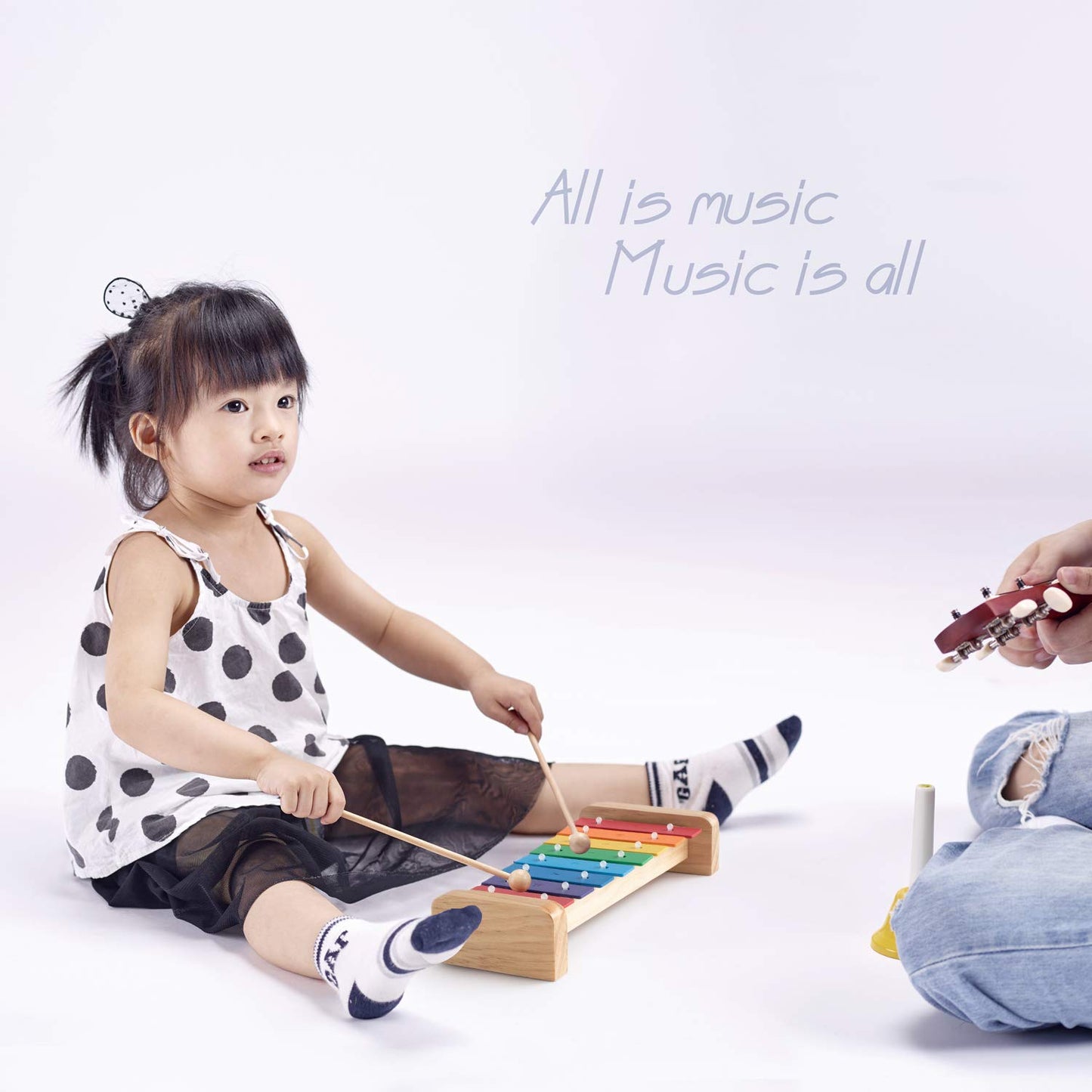 Musicube Xylophone For Kids Wooden Xylophone With Mallets Orff Music Instrument For Educational Preschool Learning Baby Percussi