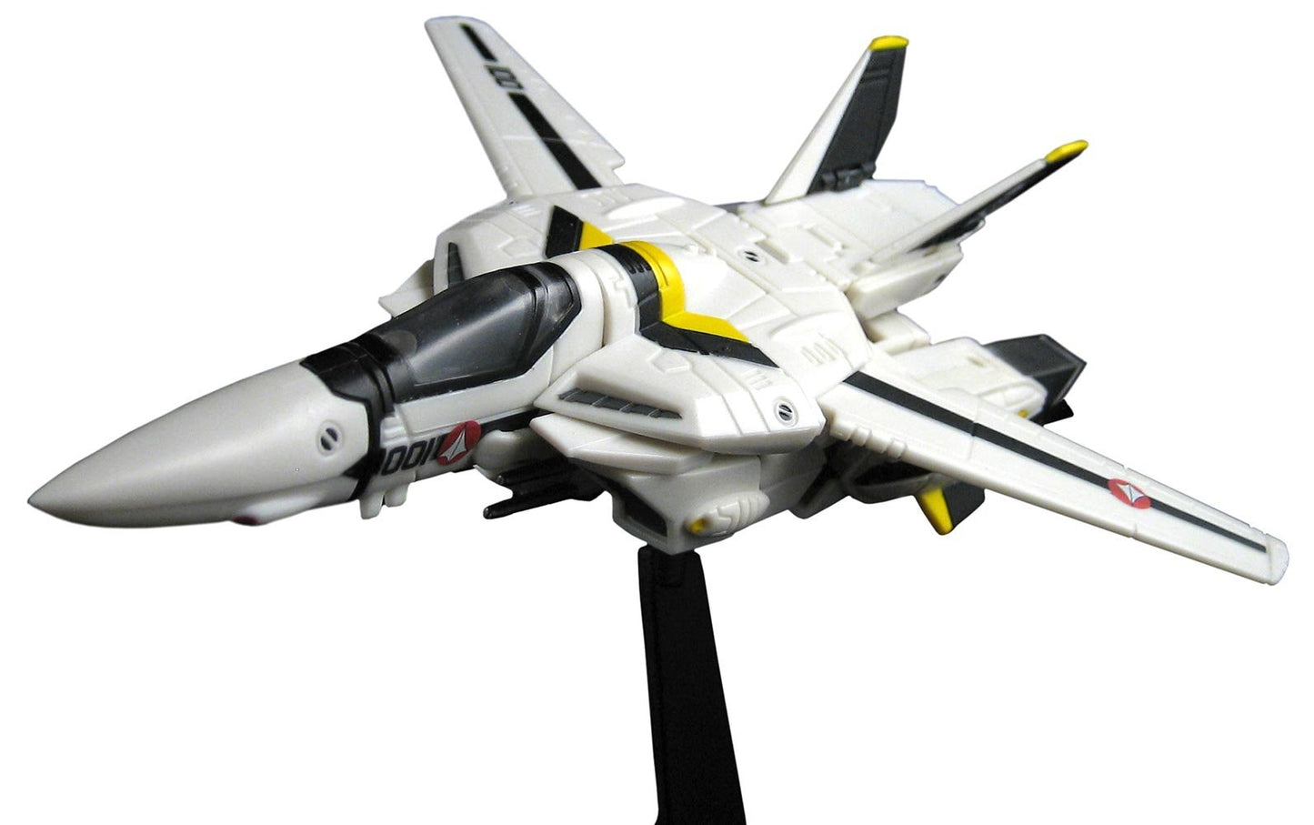 Toynami Robotech 30th Anniversary Roy Fokker GBP-1S Veritech Action Figure - 6" Heavy Armor, Yellow, Model 10300