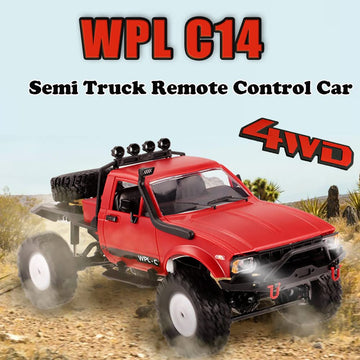 The Perseids Rc Crawler Offroad Rc Truck Wpl C14 Rc Rock Crawler 4X4 1/16 Scale Remote Control Trucks, 2.4G Semi Trucks All Terr