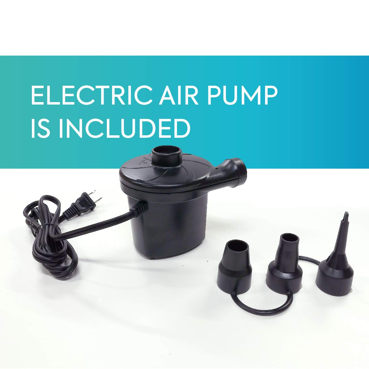 Bouncyband Medium Comfy Peapod Sensory Chair - Green 60 - Fun Inflatable Peapod Chair Provides Therapeutic Sensory Relief and Compression for Kids Ages 6-12 Includes Electric Air Pump