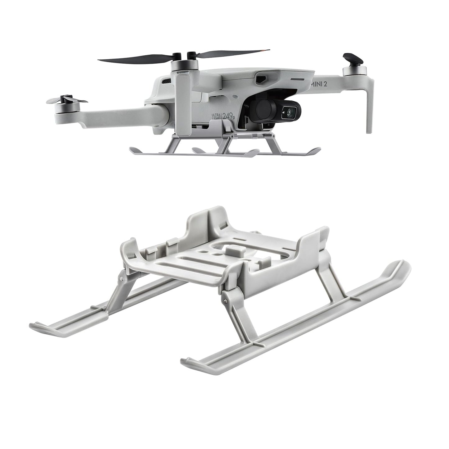 Tosiicop Mini 4K 2SE Landing Gear - for DJI Mavic Mini 2 Mini SE Mini 2 Se Mini 4K Drone Accessories Foldable Extension Kit Quic