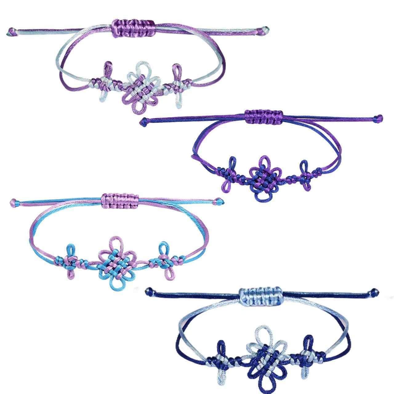 DITUFIDGTS Hunters Charm Adjustable Bracelet - Korean Slip Knot Fantasy Merch for Halloween Birthday Party Decorations, Courage