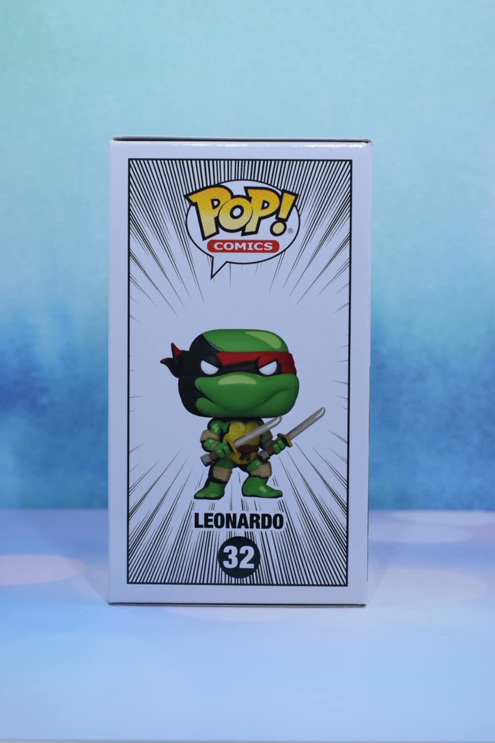 Funko Pop! Comics Teenage Mutant Ninja Turtles: Leonardo Previews Exclusive Vinyl Figure