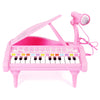 Conomus Piano Keyboard Toy - 24 Keys Multifunctional Musical Toy for Girls - Pink - Model 1505B - Perfect First Birthday Gift for Ages 1-3