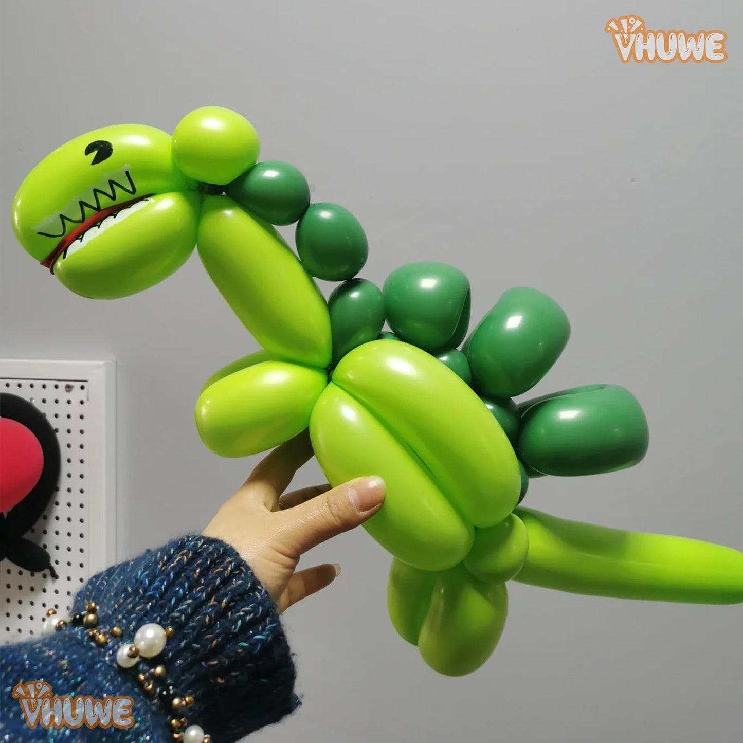 260 Balloons Lime Green, Thickened 100 Pack Long Balloons Twisting Skinny Magic Balloons For Balloon Arch Animals Clown Kids Bir