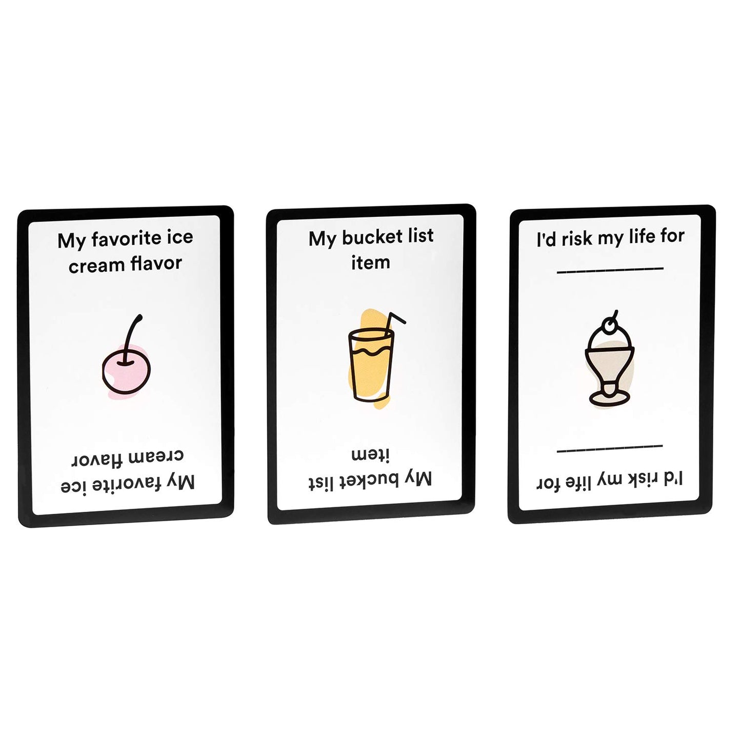 Player Ten Brain Freeze Party Game - Hilarious Family Card Game for All Ages - White - Model BRFR01