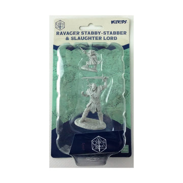 Critical Role Unpainted Miniatures: Ravager Stabby-Stabber & Slaughter Lord