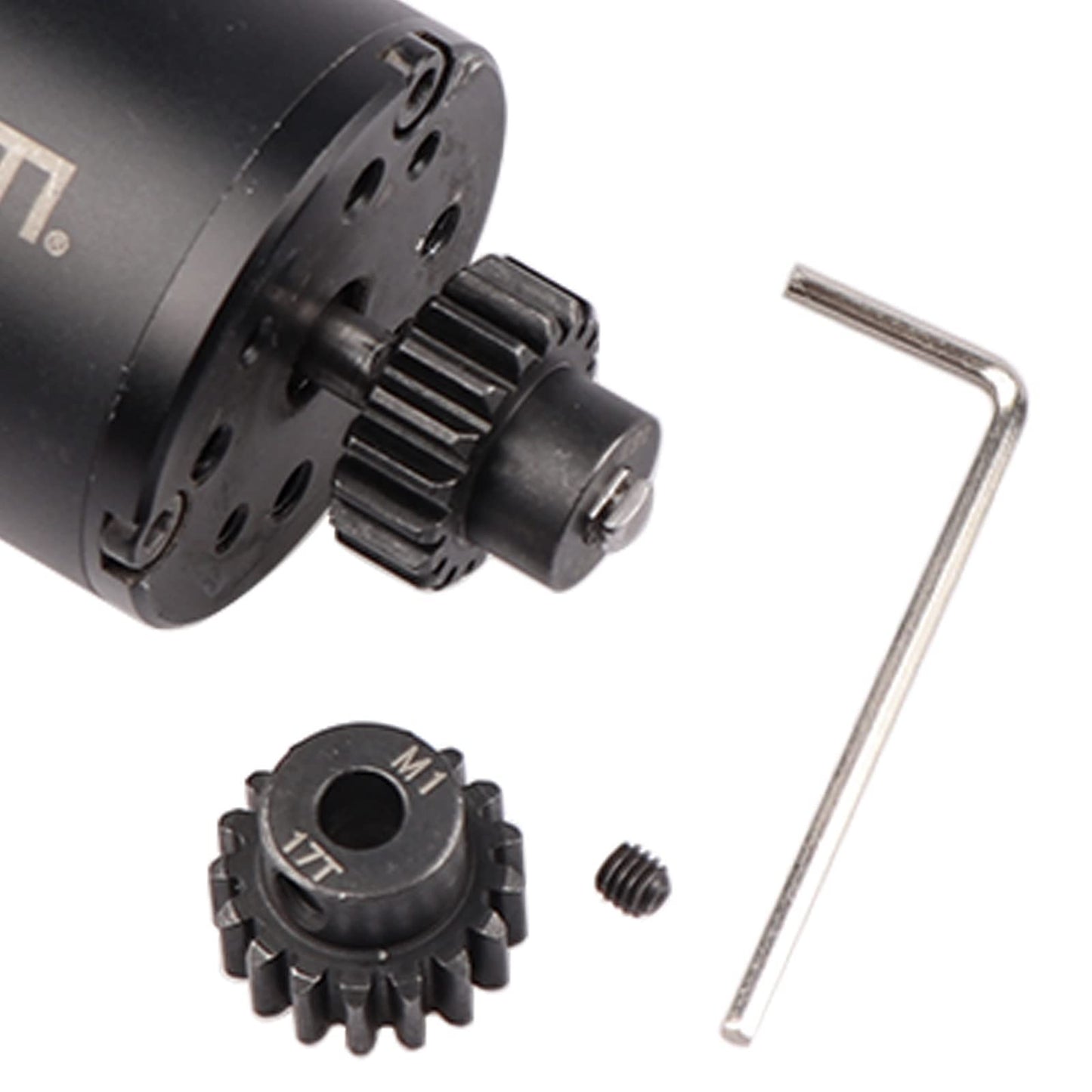 AIMROCK 5-Pack Mod 1 RC Motor Pinion Gears Set: Upgrade Parts for 1/8 RC Car 5mm Shaft Motor (15T 16T 17T 18T 19T)