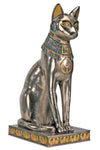 Egyptian Bronze Bastet Collectible Figurine