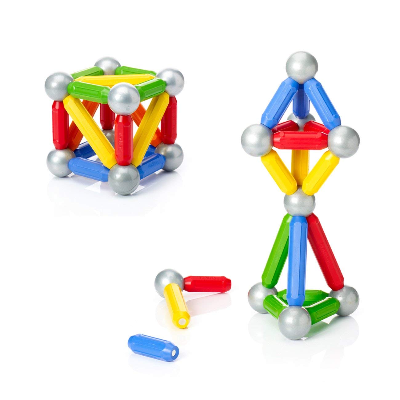 Smartmax Start Xl (42 Pcs) Stem Magnetic Discovery Building Set Featuring Safe, Extra-Strong, Oversized Building Pieces For Ages