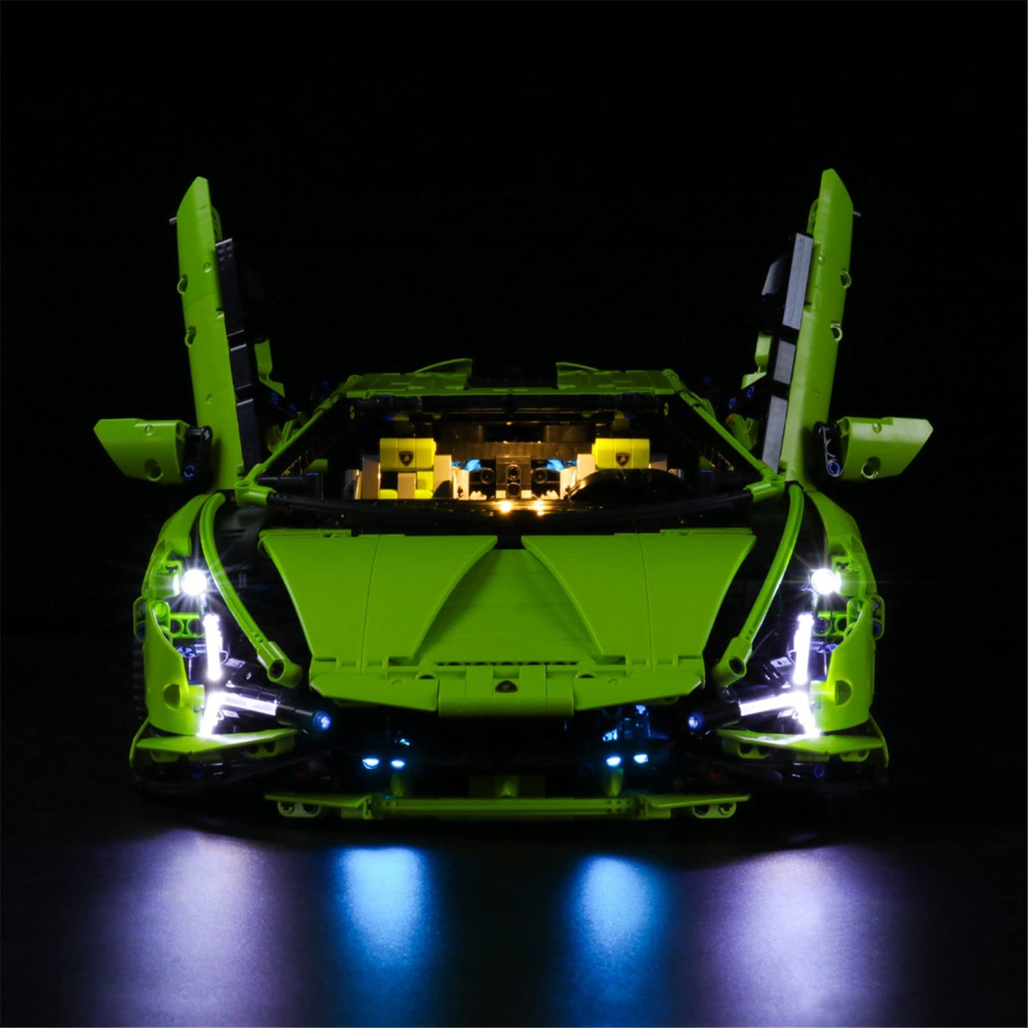 Yeabricks Led Light For 42115 Technic Lamborghini Si N Fkp 37 Building Blocks Model (Building Set Not Included)