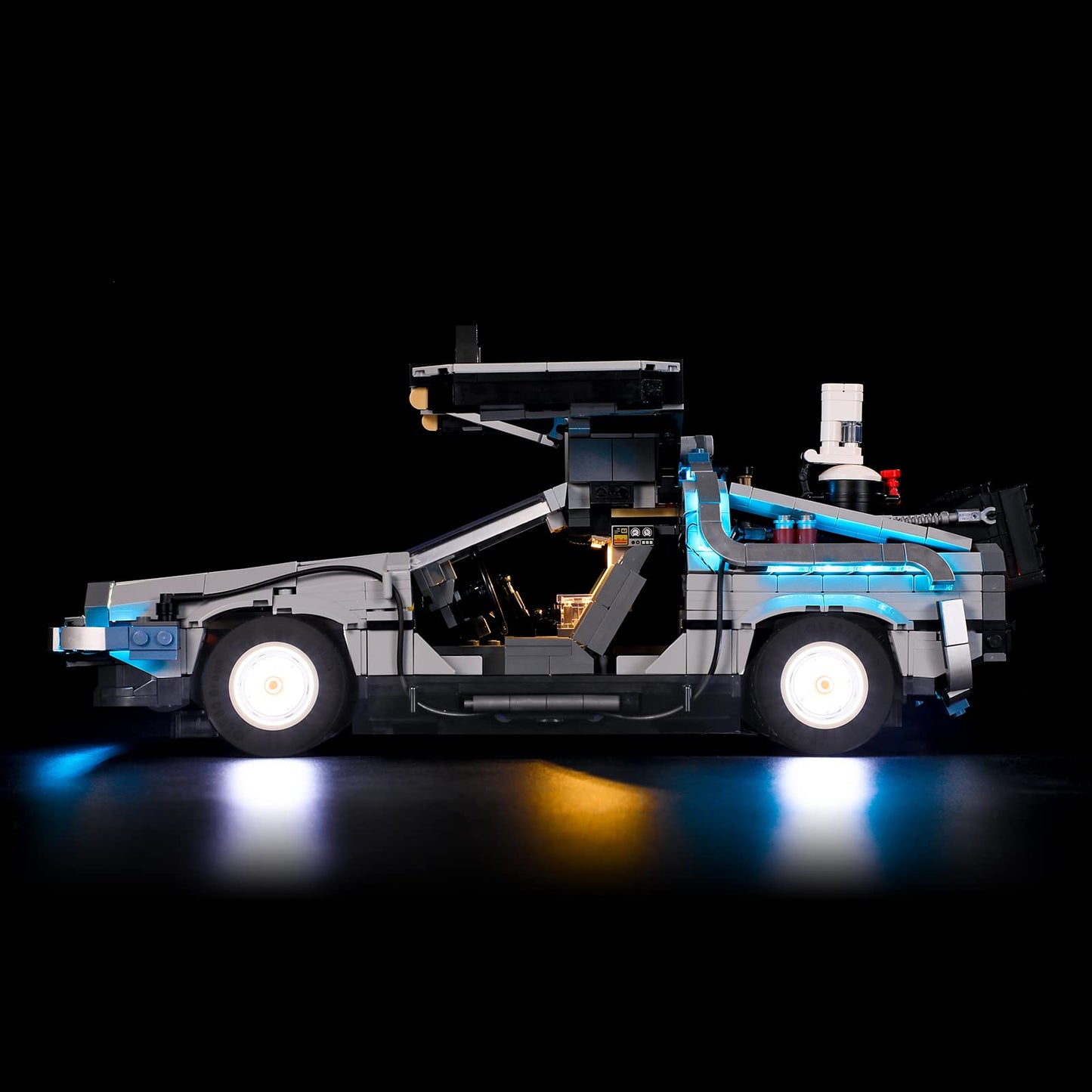 Briksmax Light For Lego Back-To-The-Future-Time-Machine 10300 - Led Lighting Kit Compatible With Lego Creator Expert 10300 - Not Include The Lego Set
