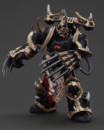 JoyToy Warhammer 40K Genuine License 1:18 Action Figure Chaos Space Marines Black Chosen with Lightning Claws 4.96 inch Collectible Action Figures Sets