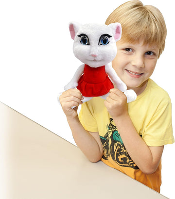 Relsy Talking Friends Talking Angela Animated Interactive Cuddly Plush Toy With Talkback 12 Inches / 30Cm Tall