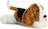 Aurora® Basset Hound Stuffed Animal - 12" Brown Polyester Plush - Model 31567