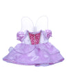 Purple Cinderella Dress W/Wings Teddy Bear Clothes Fits Most 14'-18' Build-A-Bear And Make Your Own Stuffed Animals