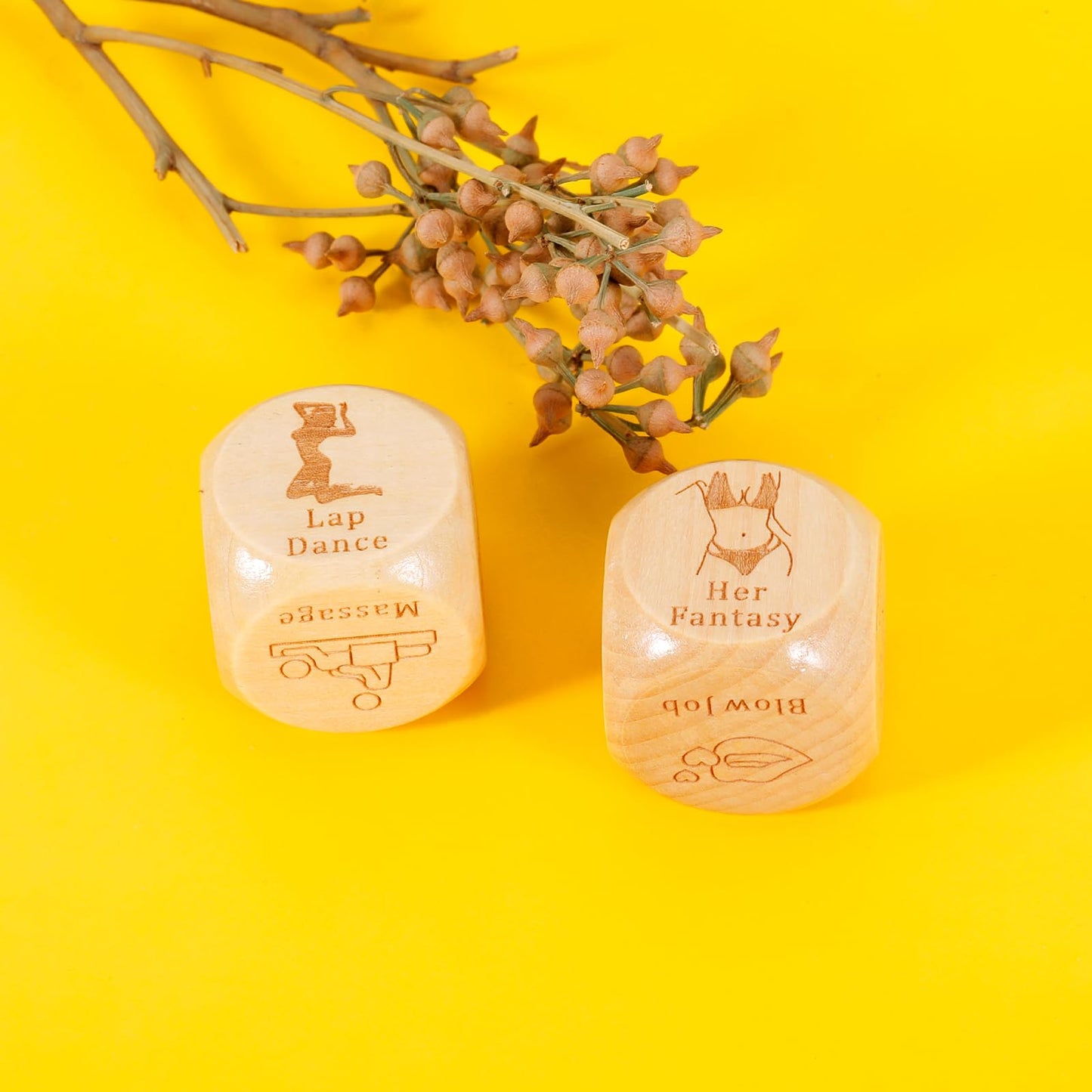 Valentines Day Gifts For Him Her Funny 2Pcs Date Night Ideas Gifts For Boyfriend Couple Bedroom Games Naughty Dice Set Mens Enga