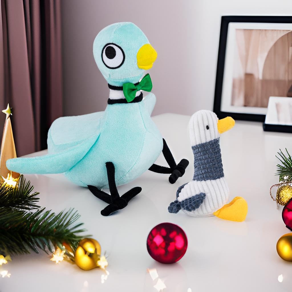 Don'T Let The Pigeon Drive The Bus Plush For Mo Willems Pigeon Books Series Pigeon Stuffed Animal 12 , Book Characters Plush G
