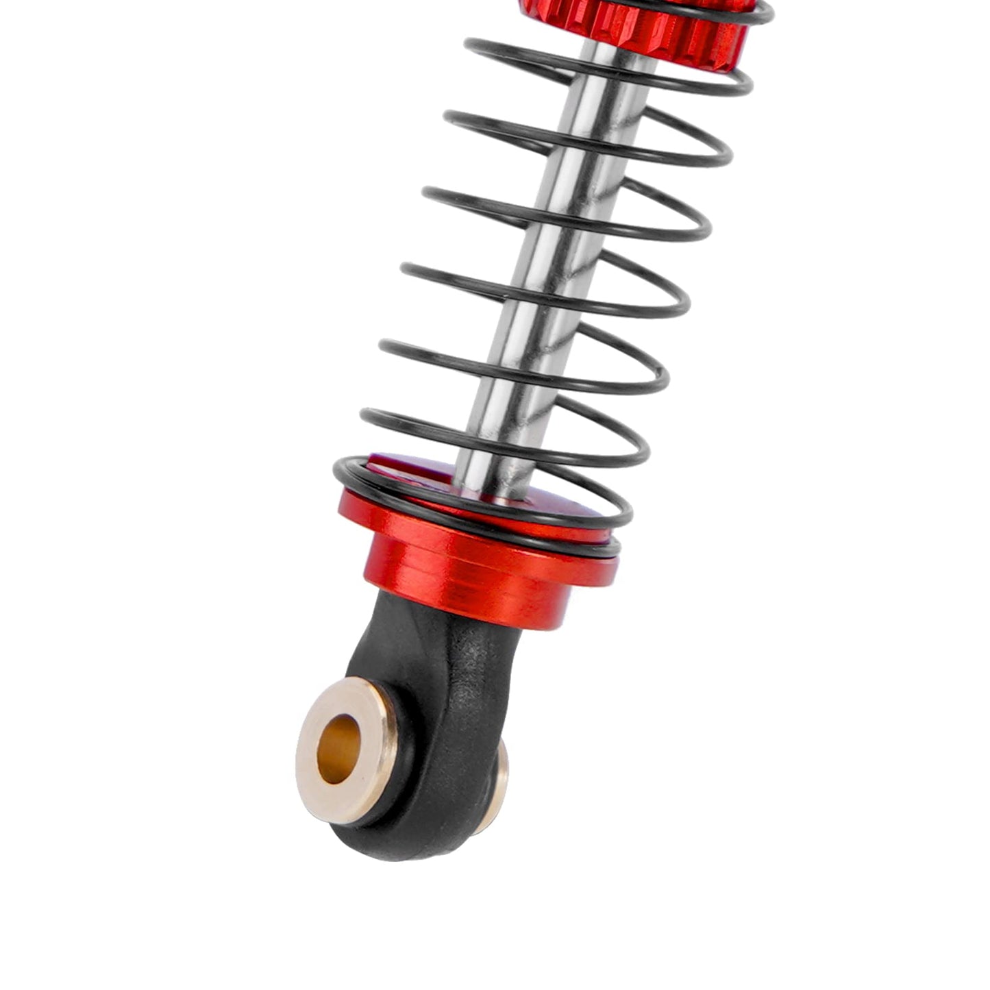 INJORA 59MM Threaded Shock Absorber Oil Damper for 1/18 RC Crawler Redcat Ascent18 Upgrade(Red)