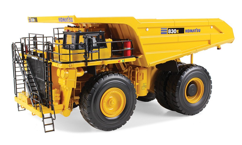 First Gear 1/50 Scale Diecast Komatsu 830E-AC Dump Truck Model FG50-3273, Metal Collectible
