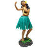 KC Hawaii Hawaiian Dashboard Doll - Leilani Girl Dancing, 7 inches, Green, Polyresin