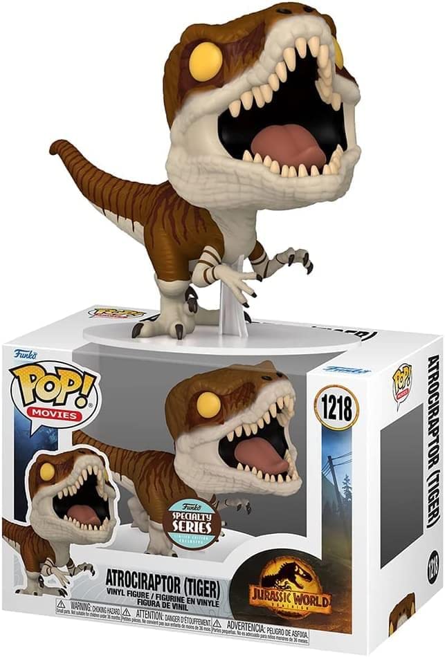 Funko Pop! Dominion: Atrociraptor (Tiger) #1218 Specialty Series limited availability