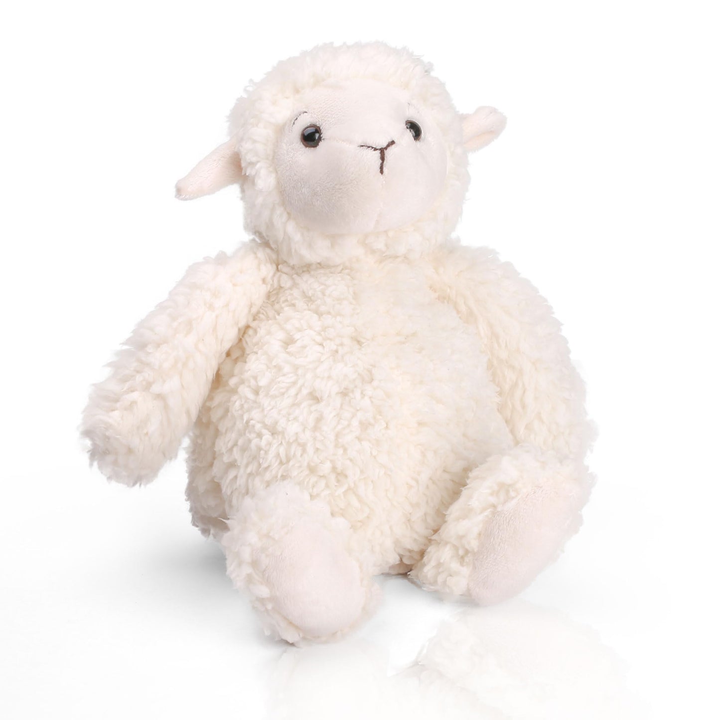 Lotfancy Lamb Stuffed Animal, 12' Stuffed Lamb Plush For Baby, Cuddly Fluffy Sheep Toy, Plushies For Newborn Nursery, Easter Decoration