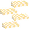Tallew 4 Pcs 3D Circus Awning Wall Decoration Carnival Awning for Halloween Carnival Theme Party Classroom Decorations(Yellow an
