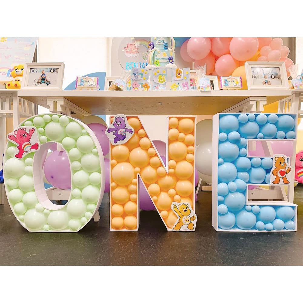 3Ft Tall Mosaic Balloon Frame Letters Big Marquee Light Up Letters Diy Kit For Birthday Party Wedding Backdrop Decor Letter Z Pr