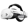 annapro Battery Head Strap for Meta Quest 3/Meta Quest 3S, Elite Strap with 8000mAh Battery Fast Charging Compatible with Oculus/Meta Quest 3S/3 Accessories, Enhance Comfort Extend Playtime, White