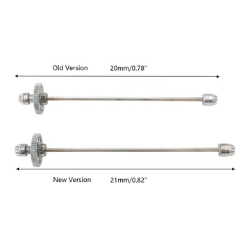 Gdool 1:10 9125 Rc Trucks Car Upgraded Original Parts Aluminum Main Drive Shaft 25-Zj05 Lg-Zj05 For High Speed 1:10 9125 Rc Truc