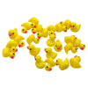 Emien 25Pcs Little Yellow Mini Duck Duckling Miniature Ornament For Diy Dollhouse Decoration Fairy Garden Plant D Cor, Nice Dec