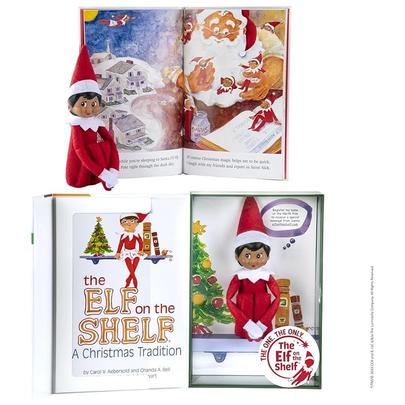 The Elf on the Shelf Blue Eyed Girl with Claus Couture Collection Gifts & Glamour Party Dress