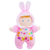 June Garden 9'' My First Doll Olivia - Soft Plush Bunny Baby Doll - Easter Gift For Infants And Toddlers