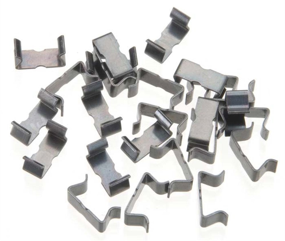 AFX/Racemasters HO Scale Track Clips- 25 Pack AFX1013 HO Slot Racing Track