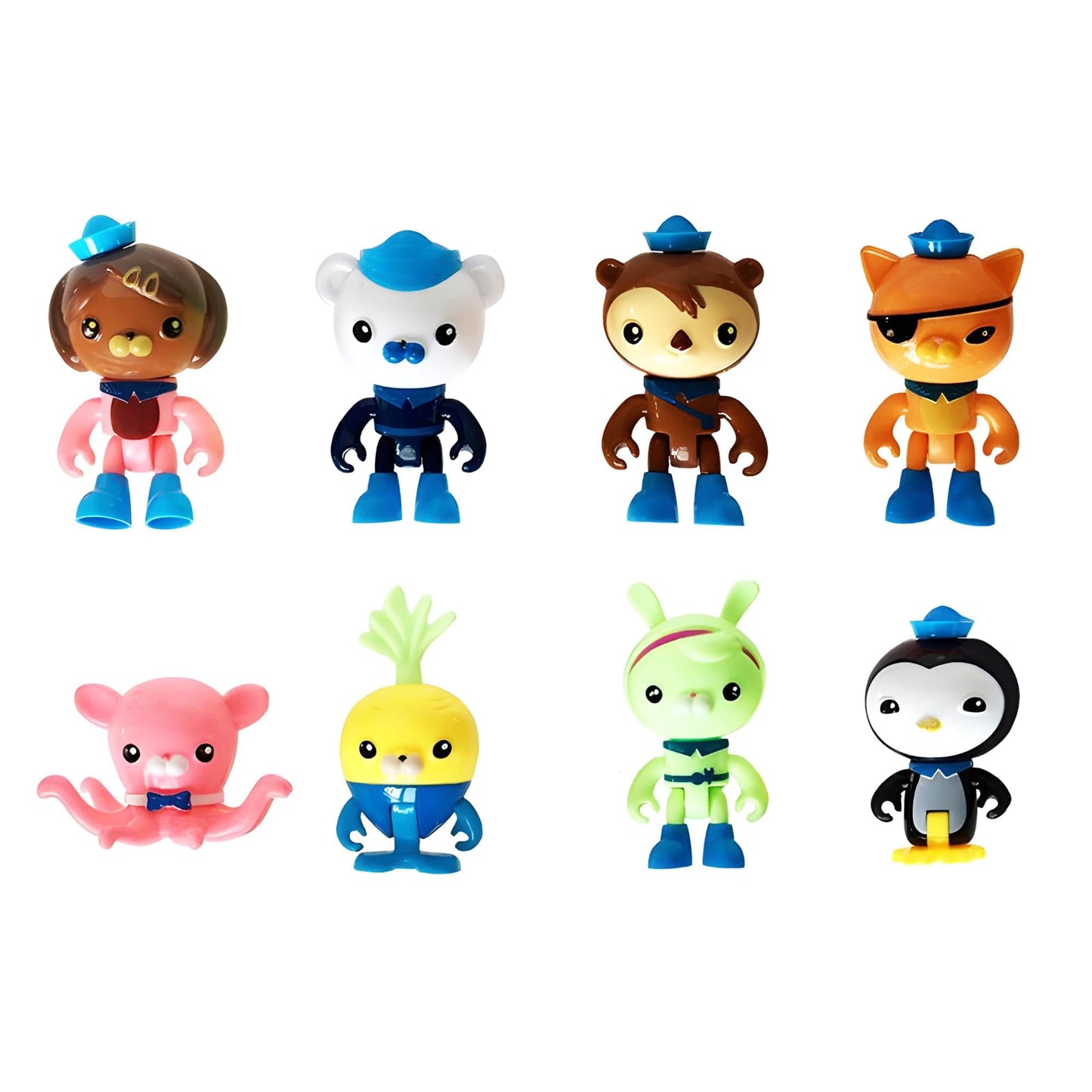 Octonauts Fisher-Price Y9297 8 Figure Playset - Octo-Crew Figurine Set