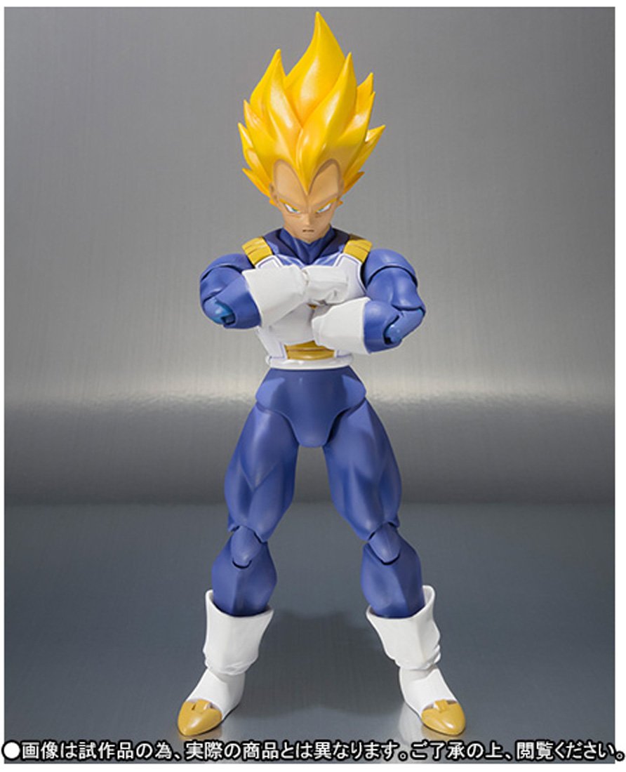 Bandai Tamashii Nations Super Saiyan Vegeta enhanced Color Edition Action Figure