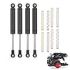 RCLions 4pcs RC Shock Absorber Damper 100mm Internal Spring for 1/10 RC Crawler Car TRX4 SCX10 D90 Upgrade Parts (100mm)
