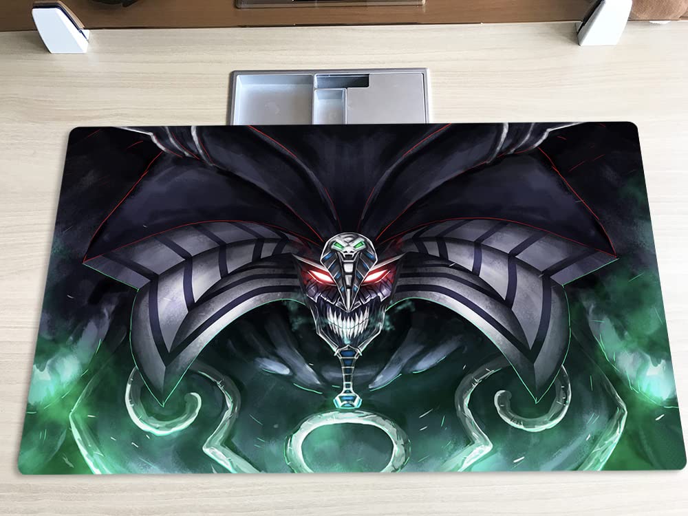 New Mlikemat Playmat Exodia,The Destroyer Duel Tcg Ccg Trading Card Game Mat No Zones + Free Bag (Zd039-185-K-No Zones)