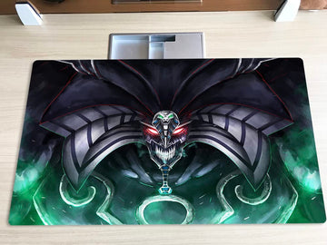 New Mlikemat Playmat Exodia,The Destroyer Duel Tcg Ccg Trading Card Game Mat No Zones + Free Bag (Zd039-185-K-No Zones)