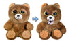 Feisty Pets Plush Stuffed Bear - Sir Growls-A-Lot, 8.5" Brown Polyester Toy