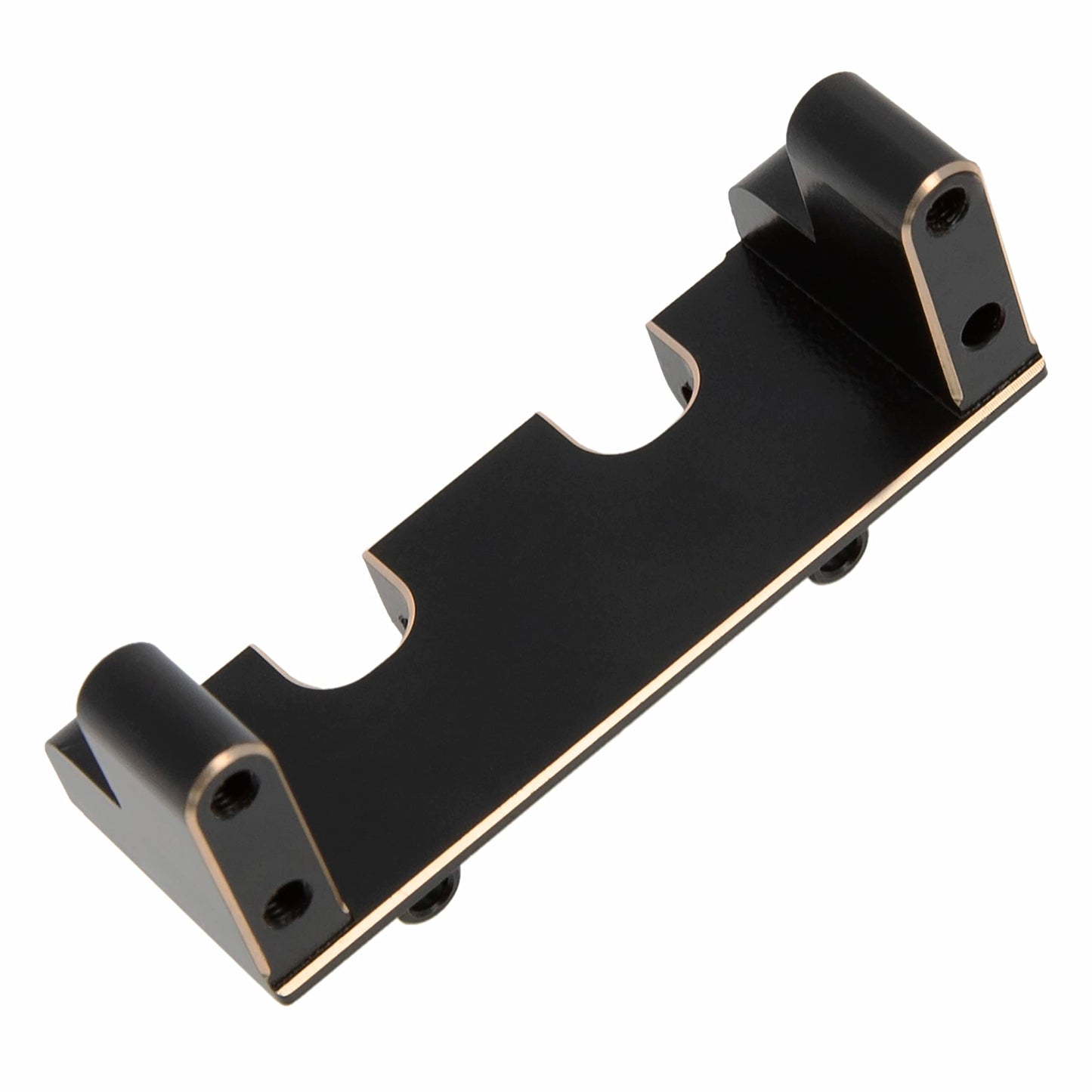 MEUS RACING UTB18 Brass Laydown Servo Mount 40g for Axial UTB18 Capra Trail Buggy #AXI212009 Upgrade Parts, Black