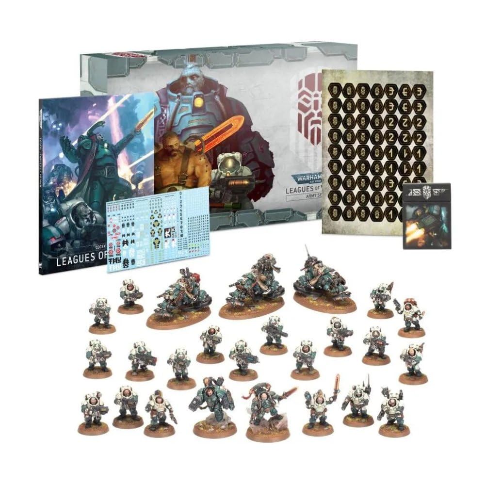 Games Workshop Warhammer 40,000 Leagues of Votann Army Set - One Size, Black, Plastic, Model 60010118001